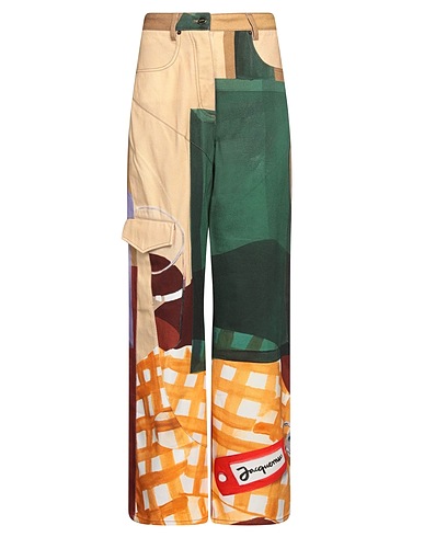 JACQUEMUS Casual trouser Sand 100% Cotton
