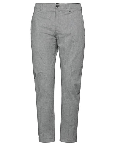 DEPARTMENT 5 Casual trouser Grey 98% Cotton, 2% Elastane