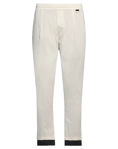 LOW BRAND Casual pants Beige 71% Cotton, 25% Polyamide, 4% Elastane