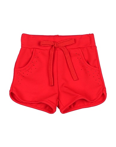 FUN & FUN Shorts et Bermudas Rouge 95% Coton, 5% Élasthanne