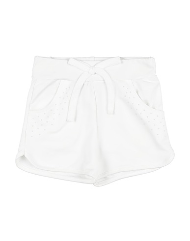 FUN & FUN Shorts & Bermuda White 95% Cotton, 5% Elastane