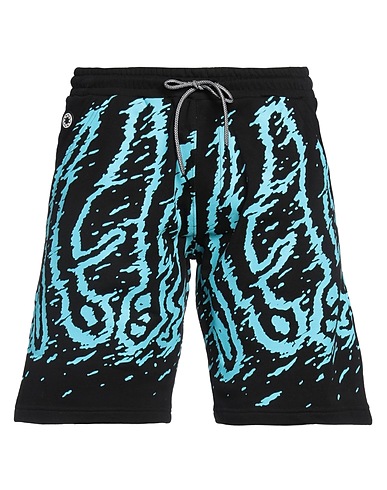 OCTOPUS Shorts & Bermuda Black 100% Cotton