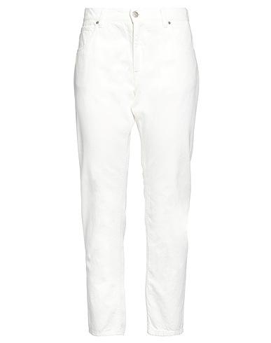 2W2M Pantalon en jean Ivoire 100% Coton