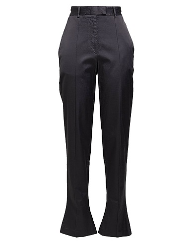 CELLAR DOOR Casual trouser Black 59% Cotton, 37% Viscose, 4% Elastane