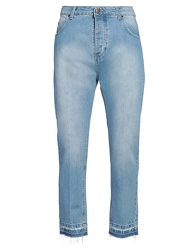 THE EDITOR Denim trousers 100% Cotton
