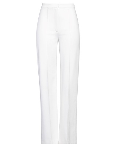 CARACTÈRE Casual trouser Ivory 68% Viscose, 27% Polyamide, 5% Elastane