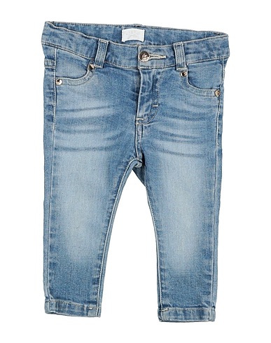 FUN & FUN Denim pants Blue 98% Cotton, 2% Elastane