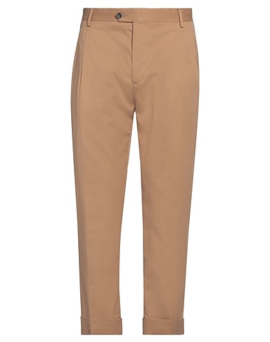 REVERES 1949 Casual pants Khaki 66% Cotton, 31% Polyamide, 3% Elastane