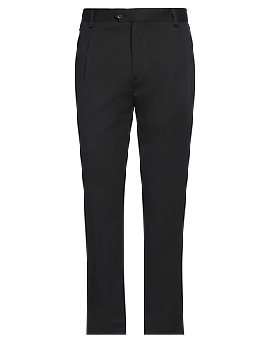 REVERES 1949 Casual trouser NERO 66% Cotton, 31% Polyamide, 3% Elastane