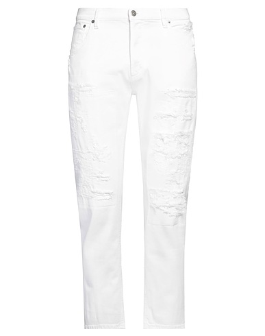 DONDUP Denim trousers 92% Cotton, 6% Elastomultiester, 2% Elastane