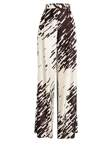 CALCATERRA Casual pants Dark brown 100% Polyester