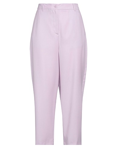 AMERICAN VINTAGE Casual trouser Lilac 100% Virgin Wool