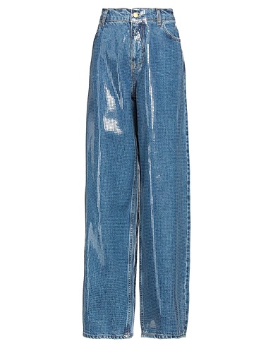 PHILOSOPHY di LORENZO SERAFINI Denim trousers Blue 79% Cotton, 21% Lyocell, Polyester