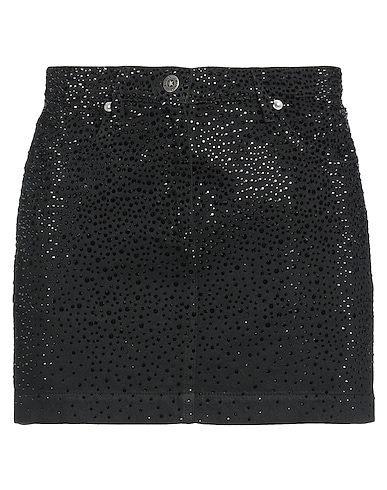 GOLDEN GOOSE Mini skirt Black 100% Cotton