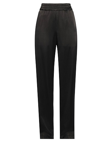 DRIES VAN NOTEN Casual pants Black 60% Cupro, 40% Cotton