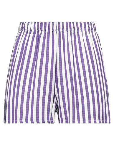 AMERICAN VINTAGE Shorts & Bermuda Purple 100% Viscose