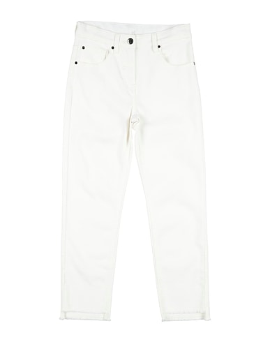 STELLA McCARTNEY KIDS Denim pants White 100% Cotton