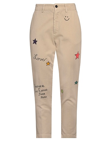 THE EDITOR Hosen Beige 100% Baumwolle