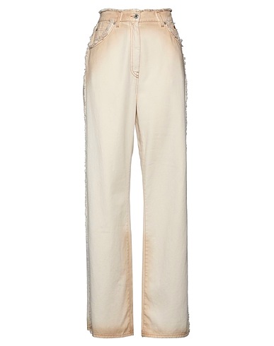 MSGM Pantalon Camel 100% Coton