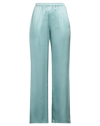 ANTONELLI Pantalone Turchese 100% Seta