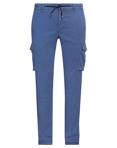 MASON'S Casual trouser Blue 61% Cotton, 36% Lyocell, 3% Elastane