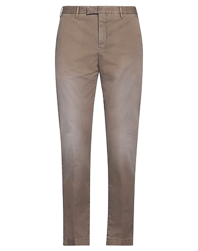 PT Torino Casual pants Khaki 96% Cotton, 4% Elastane