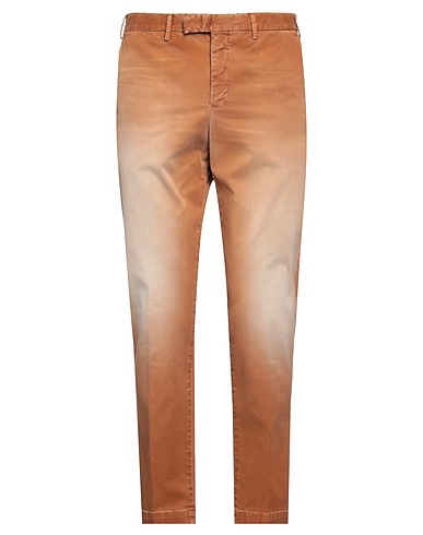 PT Torino Casual trouser Camel 96% Cotton, 4% Elastane