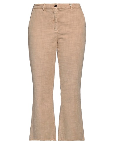 MYTHS Casual trouser Beige 99% Cotton, 1% Elastane