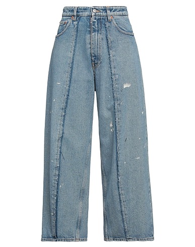 MM6 MAISON MARGIELA Denim trousers Blue 100% Cotton