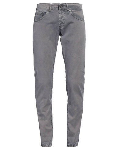 DONDUP Casual trouser Grey 96% Cotton, 4% Elastane