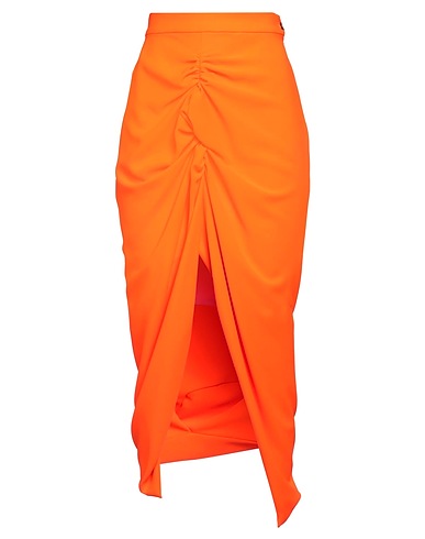 VIVIENNE WESTWOOD Long skirt Orange 100% Polyester