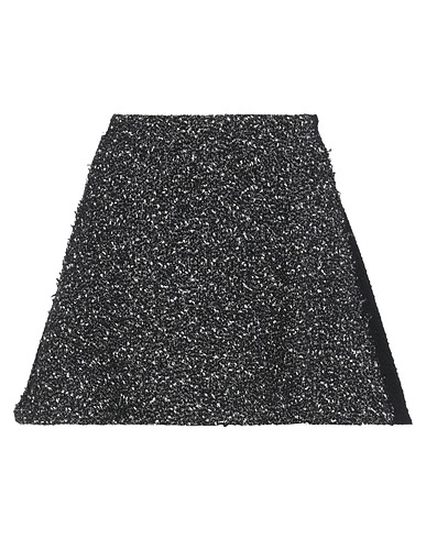 RAG & BONE Mini skirt Black 50% Wool, 27% Polyester, 21% Acrylic, 2% Nylon