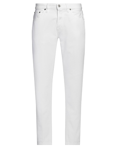 DONDUP Casual trouser White 100% Cotton