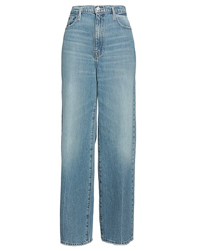 FRAME Denim trousers Blue 80% Re-Used Cotton, 20% Recycled cotton