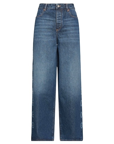 CONNER IVES Denim trousers 60% Cotton, 40% Textile fibres