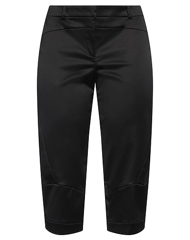 VERSACE Casual pants NERO 96% Cotton, 4% Elastane