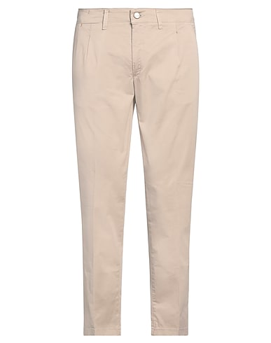 BERNESE Milano Casual trouser Beige 97% Cotton, 3% Elastane
