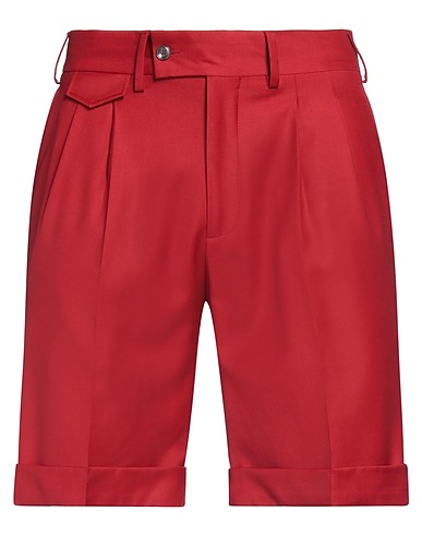 SARTORIA LATORRE Shorts & Bermudas Ziegelrot 100% Wolle