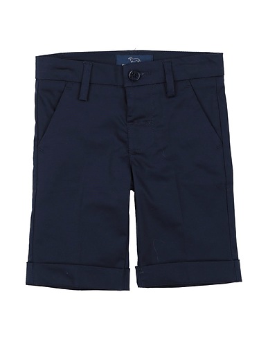 HARMONT & BLAINE Shorts & Bermuda Navy blue 97% Cotton, 3% Elastane