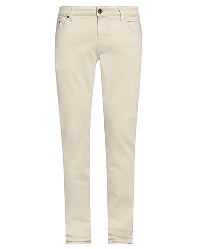 PT Torino Denim pants BEIGE 63% Lyocell, 30% Cotton, 5% Polyester, 2% Elastane