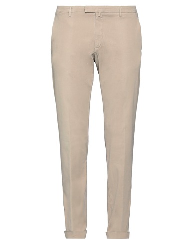 BRIGLIA 1949 Casual pants Khaki 56% Cotton, 41% Tencel™, 3% Elastane