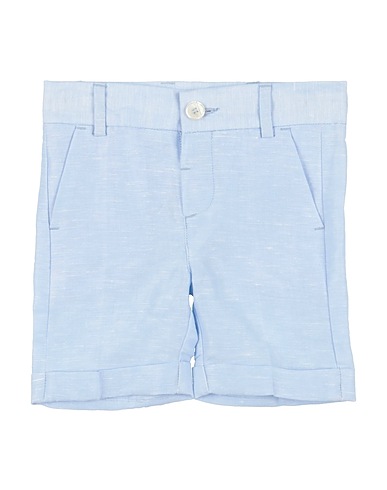 HARMONT & BLAINE Shorts & Bermuda Sky blue 100% Linen