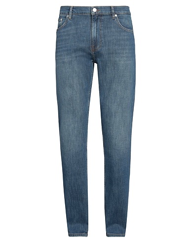 FRAME Denim trousers Blue 94% Cotton, 5% Polyester, 1% Elastane