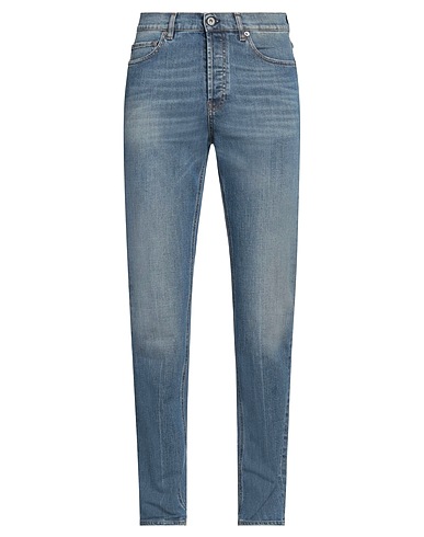 PENCE Denim trousers Blue 99% Cotton, 1% Elastane