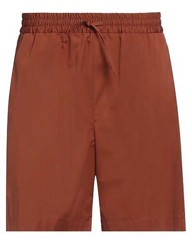 LARDINI Shorts & Bermuda Brown 100% Cotton
