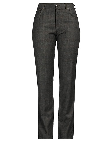 PAUL SMITH Casual trouser Dark green 100% Wool