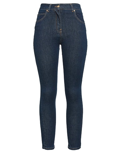 CLIPS MORE Denim pants BLU 82% Cotton, 17% Polyester, 1% Elastane