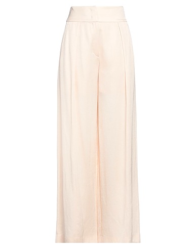 KRIZIA Casual pants Beige 77% Triacetate, 23% Linen