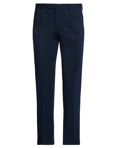 BRIGLIA 1949 Casual trouser Midnight blue 67% Modal, 23% Polyamide, 10% Elastane