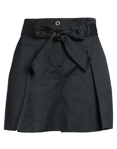 PINKO Shorts & Bermuda Nero 66% Cotone, 34% Poliestere